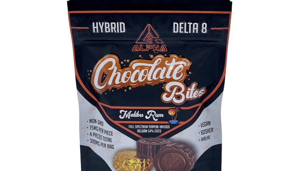 Alpha Delta 8 & CBD Oil Wholesale Liter Bulk Vape Gummies Chocolate
