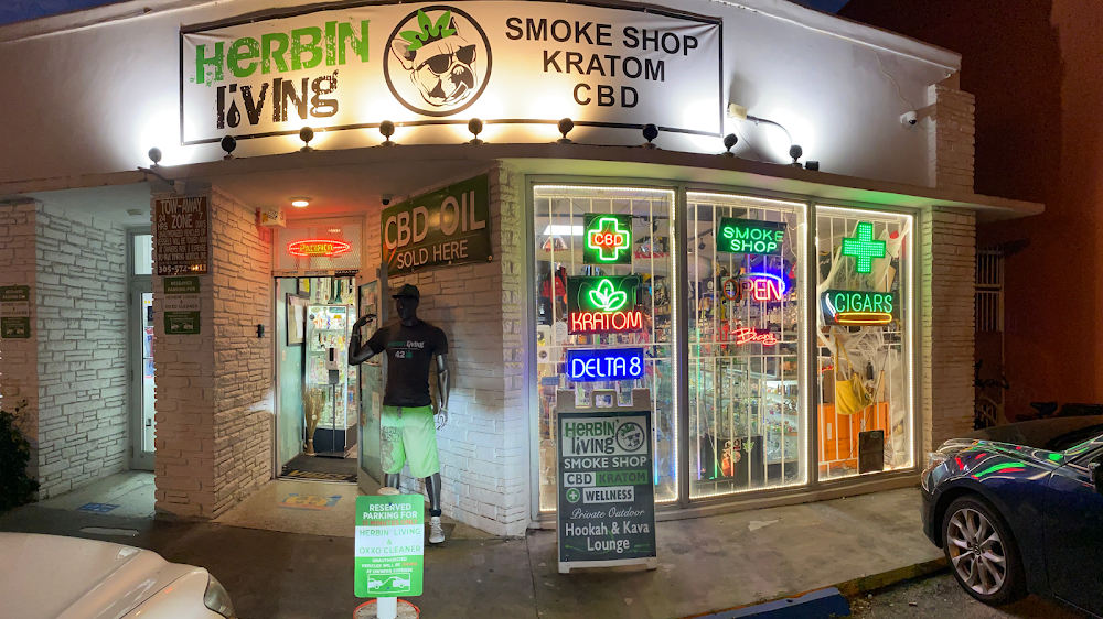 Herbin Living Smoke Shop – CBD Store – Delta 8 – Heady Glass